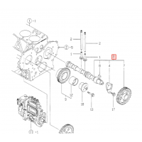 Распредвал Yanmar 3TNE88 