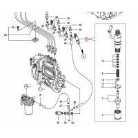 Форсунка Yanmar 3TNE88 