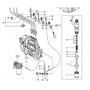 Форсунка Yanmar 3TNE88