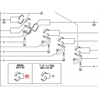 Коренные вкладыши Yanmar 3TNV88 