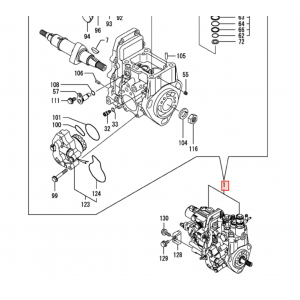 ТНВД Yanmar 3TNV88 