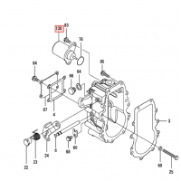 Соленоид Yanmar 3TNV88 