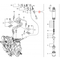 Форсунка Yanmar 3TNV88 