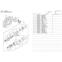 Стартер Yanmar 4TNE98 