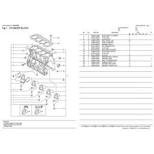 Коренные вкладыши Yanmar 4TNE98 (729900-02801)