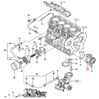 Масляный насос Yanmar 4TNV88 