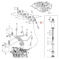 Форсунка Yanmar 4TNV88 