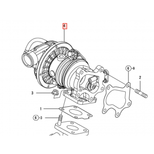 Турбина Yanmar 4TNV84T