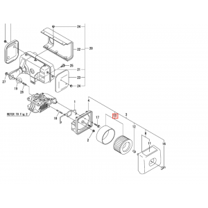 Воздушный фильтр Yanmar L100N6 