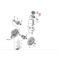 Поршень Yanmar L70N6 