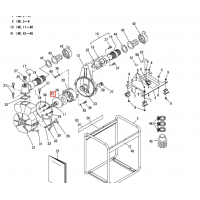 Крыльчатка Yanmar YDP40TN